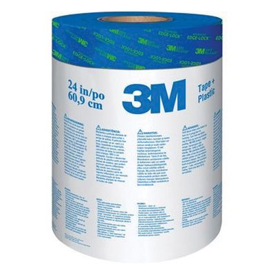 ScotchBlue 34065 Pre-Taped Painter's Film 30 yd x 24 in Blue