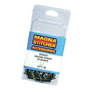 Motor Guard MS2007 W-Shaped Stake, 0.028 in Dia Wire, Stainless Steel for Magna-Stitcher