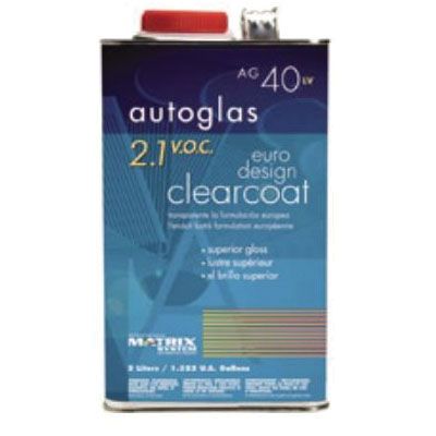 Matrix AG-40-L05 Autoglas Euro Design Clear Coat 5 L Liquid High Solids