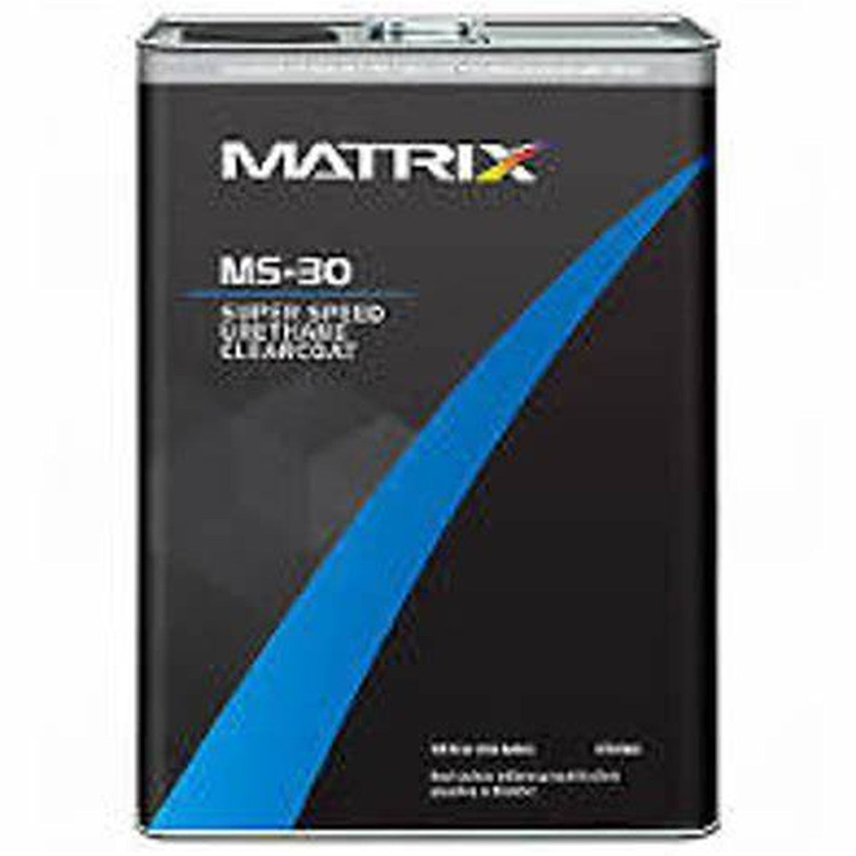 Matrix MS-30-Q01 Super Speed Urethane Clearcoat, 1 qt Can, 68.2 g/L VOC, 4:1 Mix