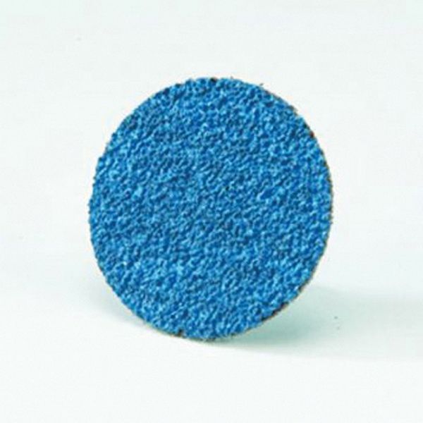 Norton BlueFire Speed-Lock 21053 60 Grit 3 in Quick-Change Sanding Disc, TR (Type III) Mount