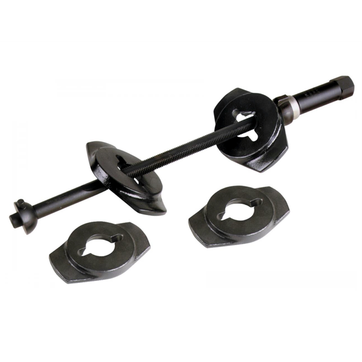 OTC Tools 7045B Front Coil Spring Compressor with Four Case-Hardened Plates and 3-3/8 in & 4 in ID