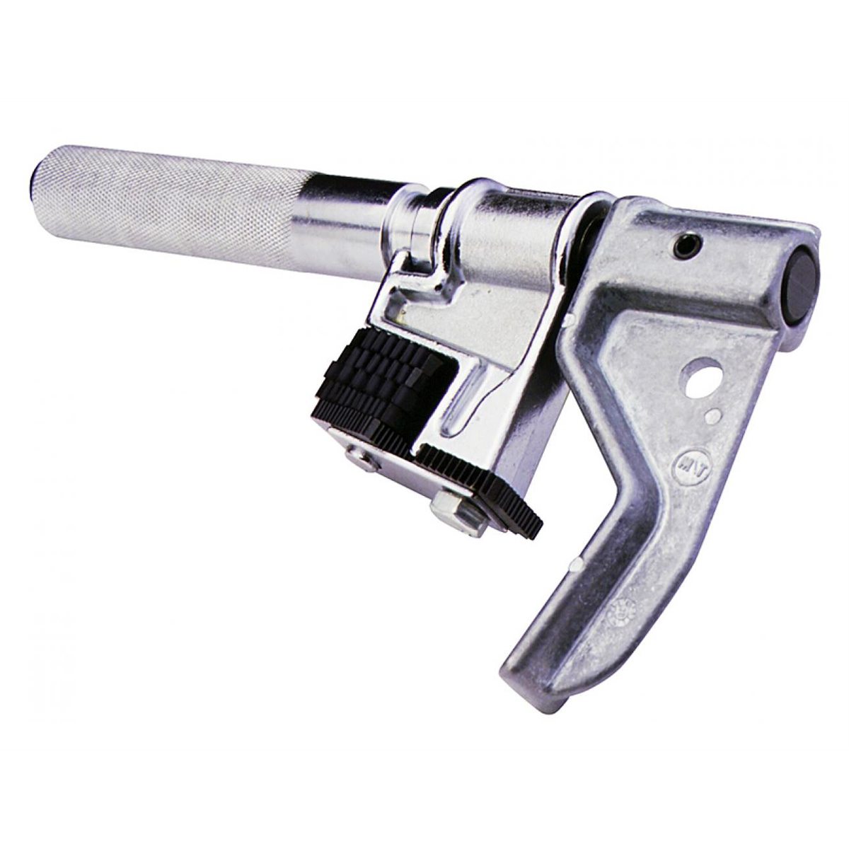 OTC Tools Universal Outside Thread Chaser 7402, six die heads covering 1-1/4"-5" O.D., includes