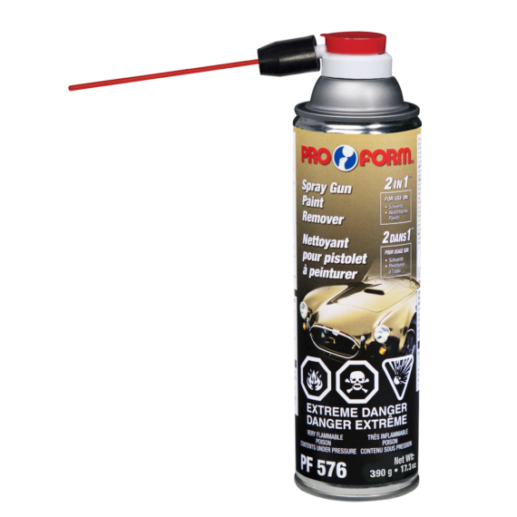 PRO 19126 Aero Spray Gun with pinpoint extension tube and rubber grommet tip