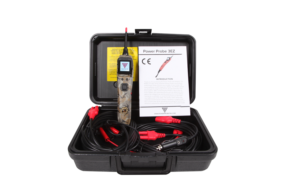Power Probe 3EZ Camo Digital Voltmeter Kit - PP3EZCAMOAS