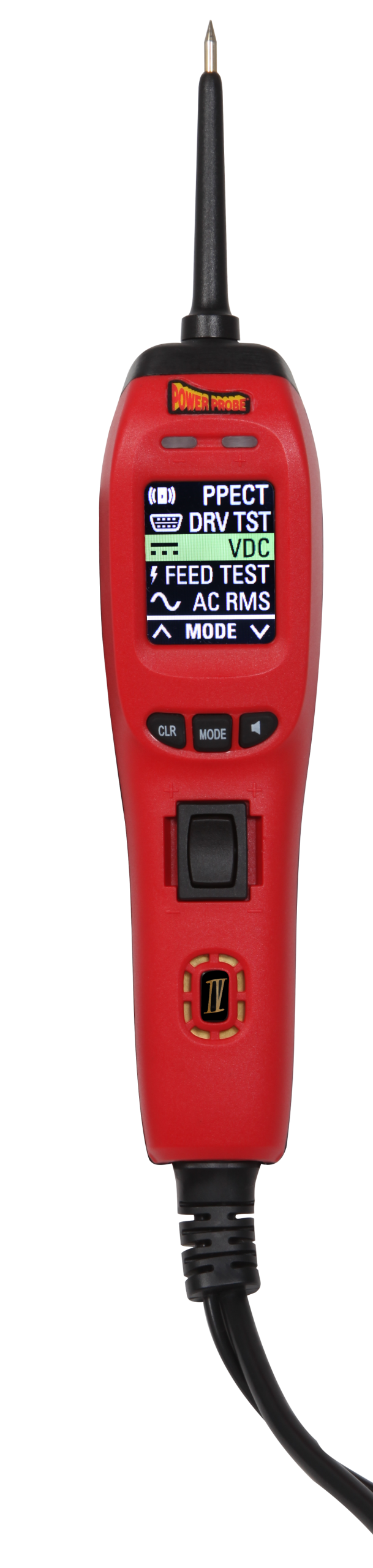 Power Probe PP401AS Power Probe 4 Red Kit Multi-Use Circuit Tester with Voltage, Ohmmeter