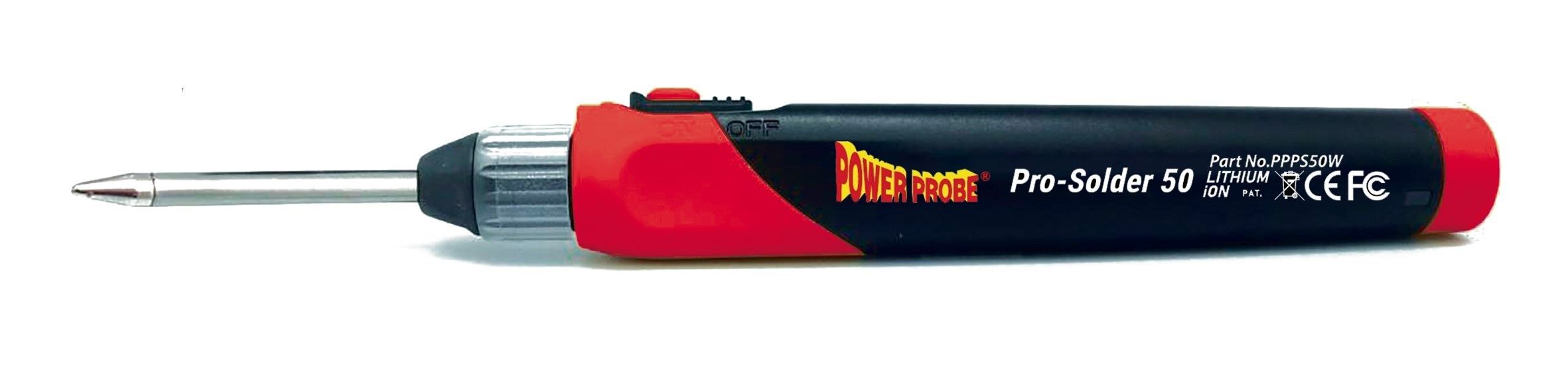 Power Probe Pro-Solder 50 Rechargeable Soldering Iron Kit - PPPS50W (10 s heat-up)