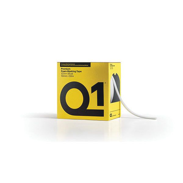 Q1 SE01 Premium Foam Masking Tape, 50 m Length