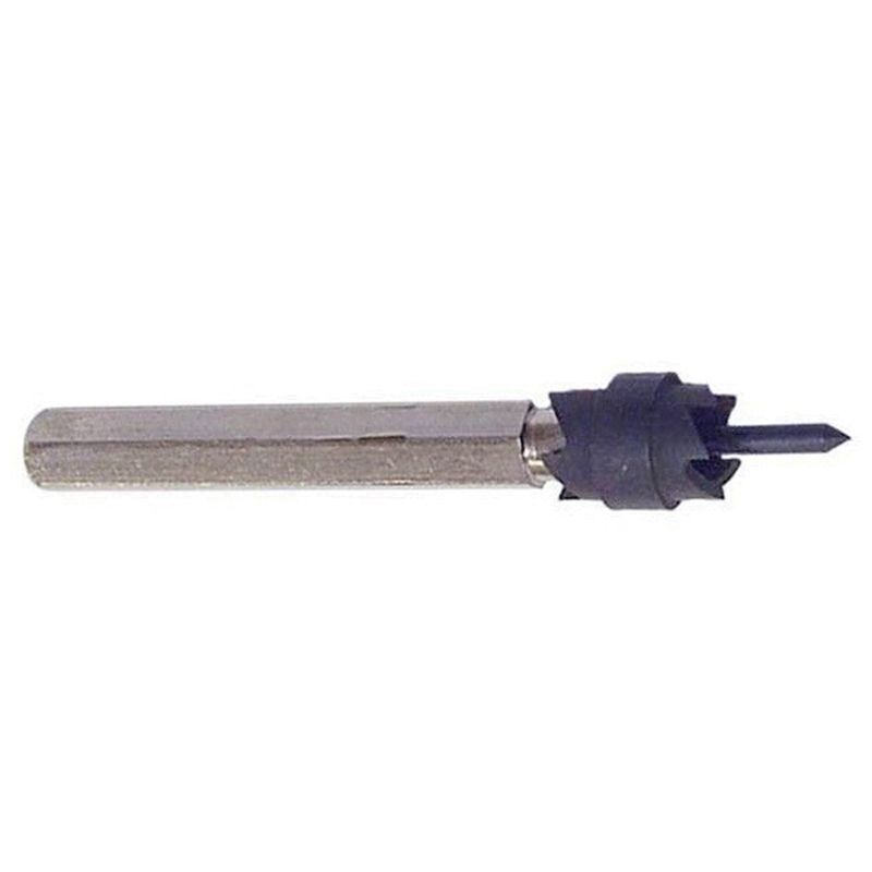 Tool Aid Spot Weld Cutter 18000, 3/8 in Blade, 1/4 in Arbor, Double-Ended for Sheet Metal