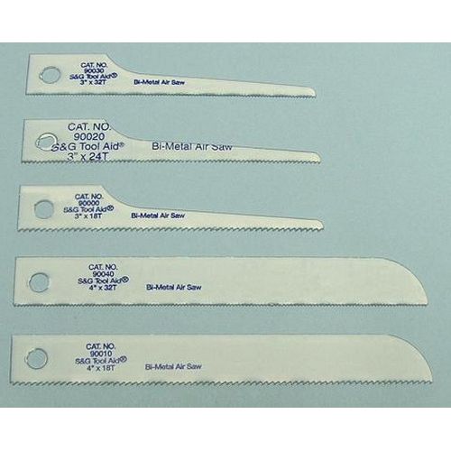 Tool Aid 90050 Reciprocating Air Saw Blade Assortment, Bi-Metal, includes blades