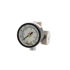 Sharpe 2210 Air Adjusting Valve 1/4 in MNPT Port with 160 psi Gauge
