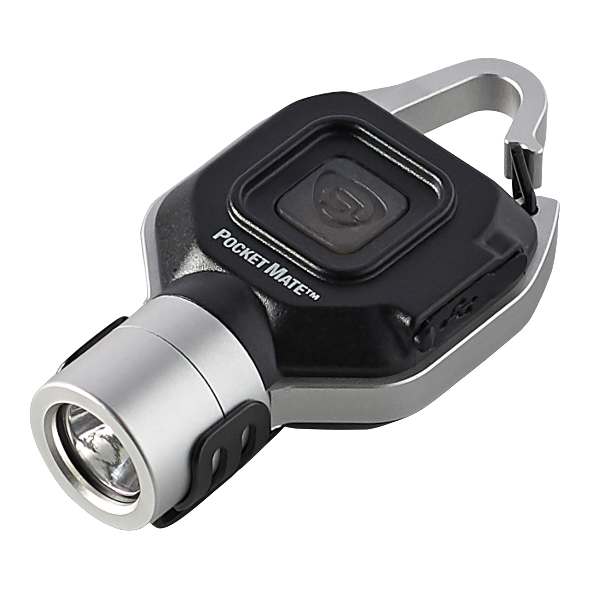 Streamlight 73300 Pocket Mate USB Hands-Free Light with Weather-Resistant Housing, Snap Hook
