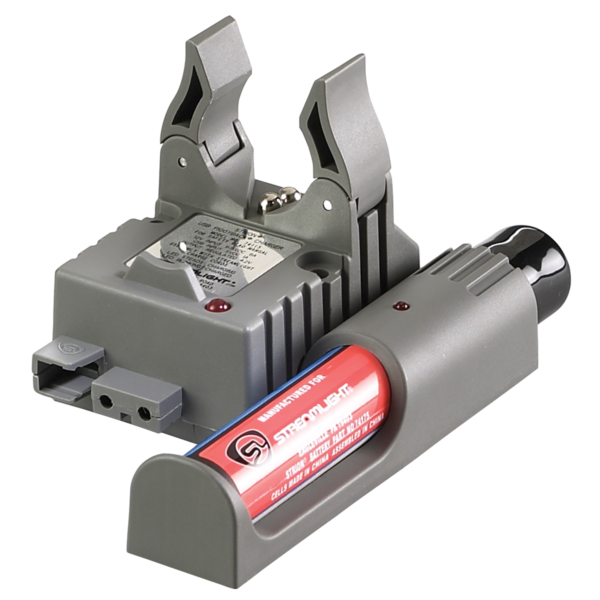 Streamlight 74115 USB PB Charger Assembly with Dual USB and AC/DC Input, LED Indicator