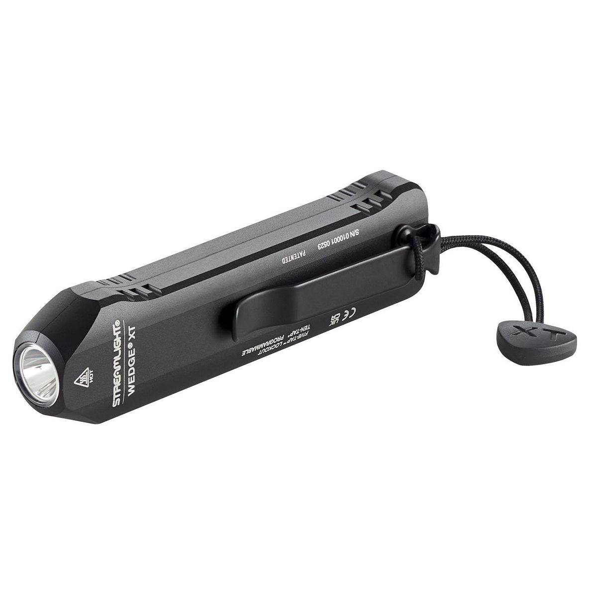 Streamlight Wedge XT Flashlight 88812 Black 500 Lumen Compact EDC Light with USB-C