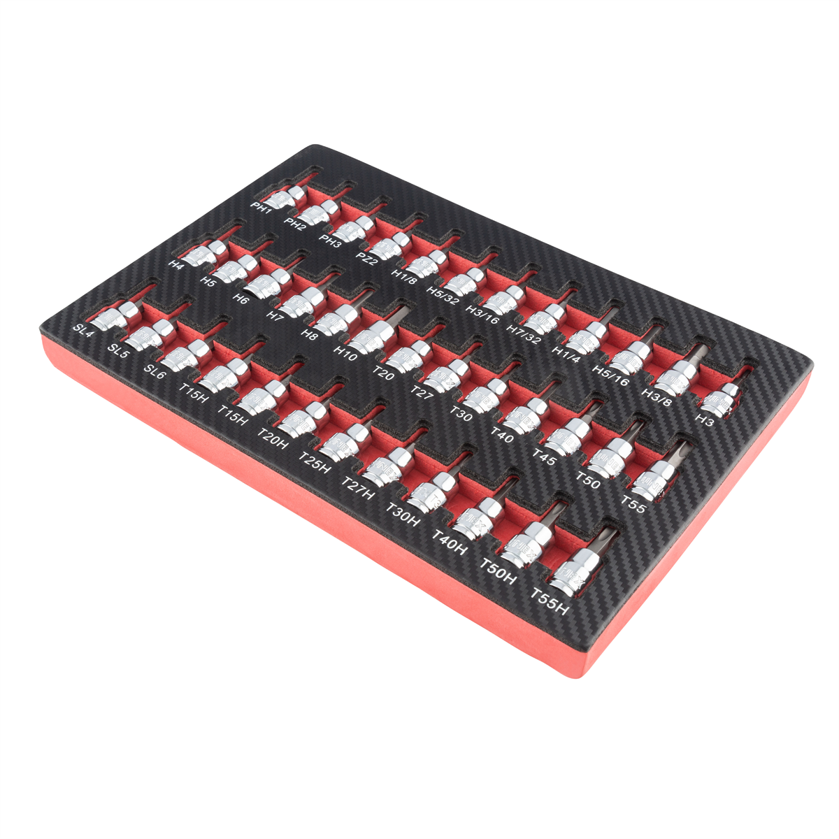 Sunex Pc. Bit Socket Set in EVA Foam