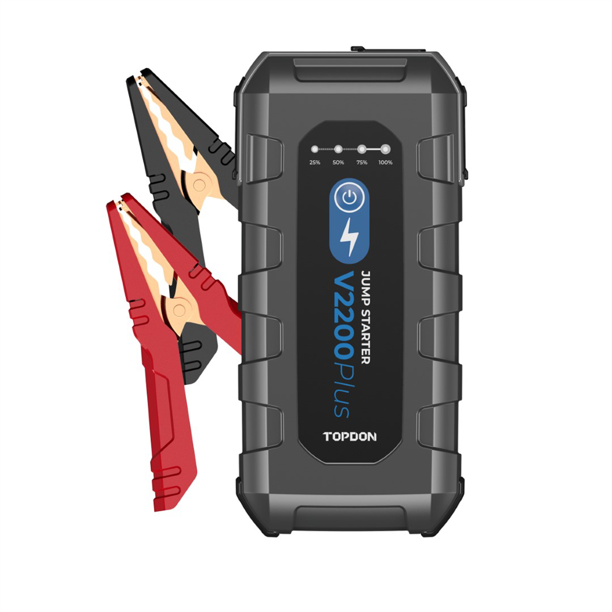 Topdon V2200PLUS 2-in-1 Jump Starter and Battery Tester with LED Light and Bluetooth