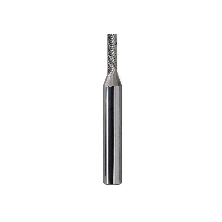 Polyvance 6123 Straight Burr with End Cutter 1/4‑in Shank for Air Die Grinder