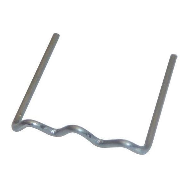 Polyvance 6214 Flat Staple, 0.8 mm Dia, 3-1/2 in L x 1 in W x 2-1/2 in H
