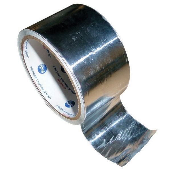Polyvance Aluminum Tape 6482, 10 yd x 2 in, 3 mil Thickness for Plastic Repair Backing