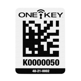 Milwaukee ONE-KEY Asset ID Tag-Large Plastic Surface - 2" x 1.5" - 100pk