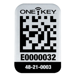 Milwaukee ONE-KEY Asset ID Tag-Small Metal Surface - 1" x 3/4" - 100pk