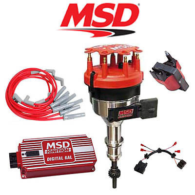 MSD Ignition Kit - Digital 6AL/Distributor/Wires/Coil/Harness 94-95 Ford Mustang