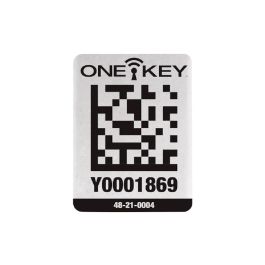 Milwaukee ONE-KEY Asset ID Tag-Large Metal Surface - 2" x 1.5" - 25pk