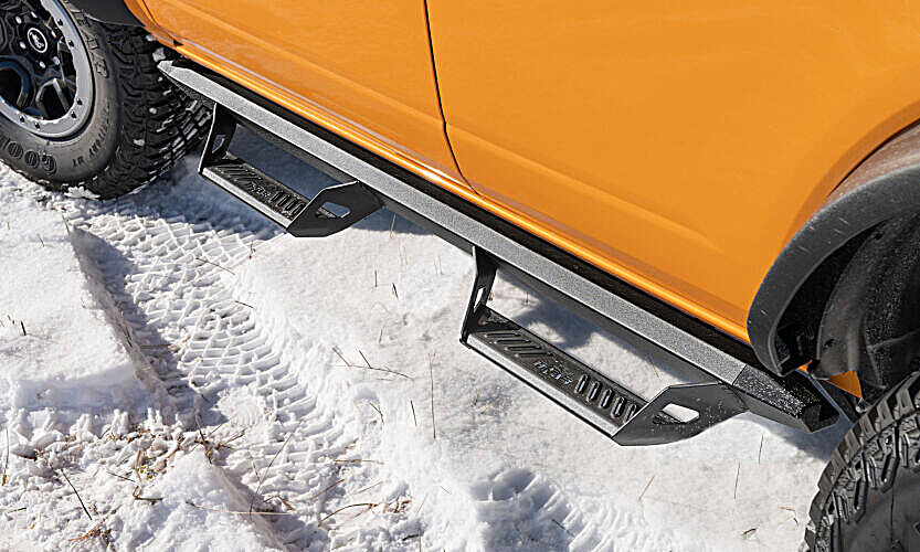 N-FAB PRF2172B-TX Predator Pro Nerf Steps for 21-26 Ford Bronco 4-Door