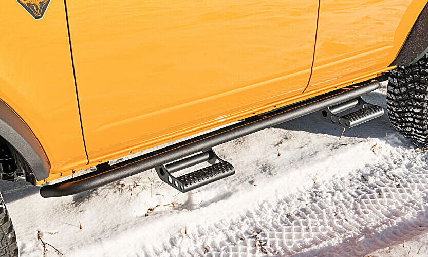 N-FAB F214BRKRS4 RKR Step System for 21-26 Ford Bronco 4-Door