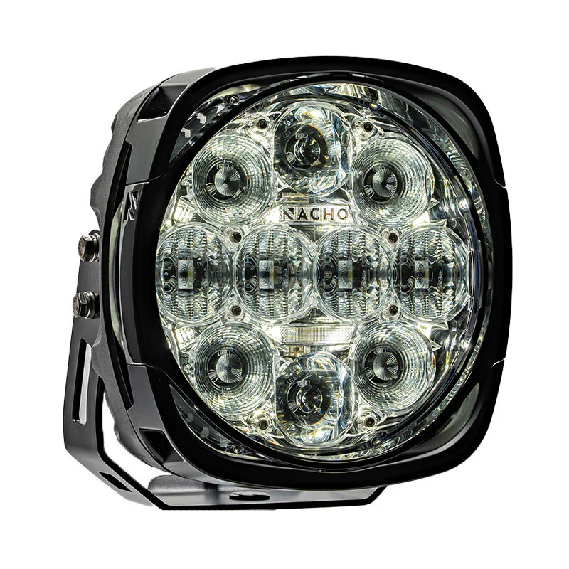 Nacho Offroad Lighting PM611 7" Grande LED Light - 4 LO LED Light