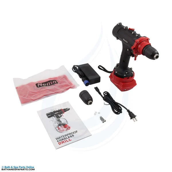 Nemo Power Tools Waterproof Drill [16.4 ft Depth] [3Ah] [No Case] (WPV2-18V-3LI-5)