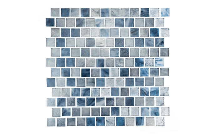 NPT AQI-MICA 1″ x 1″Aquarius Collection Mica Blue Tile