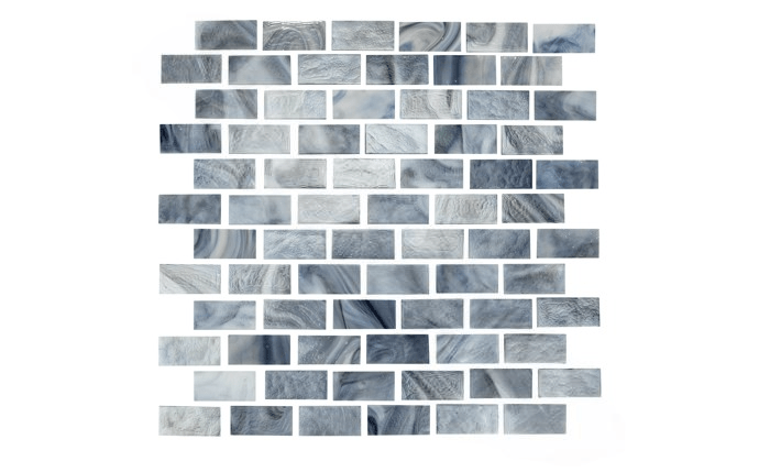 NPT AQI-STEEL1X2 1″ x 2″ Aquarius Collection Steel Tile