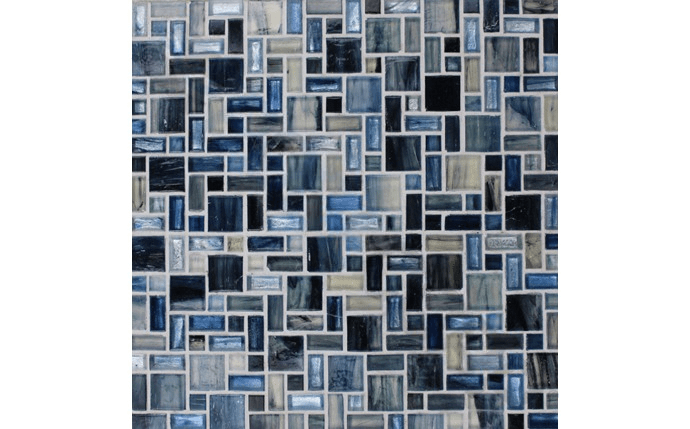 NPT COS-MILAN Cosmopolitan Tile Dark Blue Mosaic