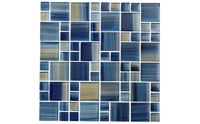 NPT ECD-AQUA Escapade Tile Aqua Mosaic