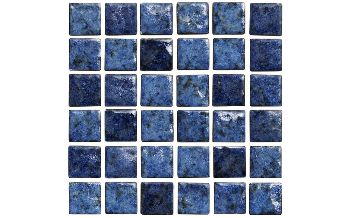 NPT FIJI-BAY1X1 1″ x 1″ Fiji Glossy Tile Bay Blue