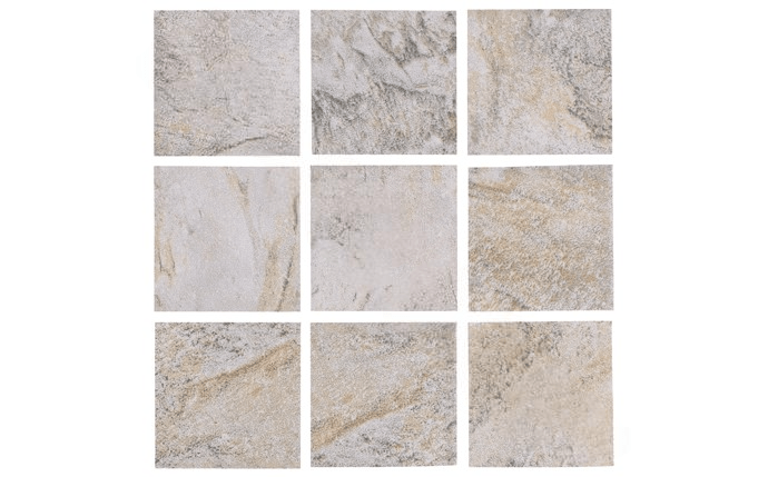 NPT GMS-SILVER2X2 2″ x 2″ Gemstone Tile Silver