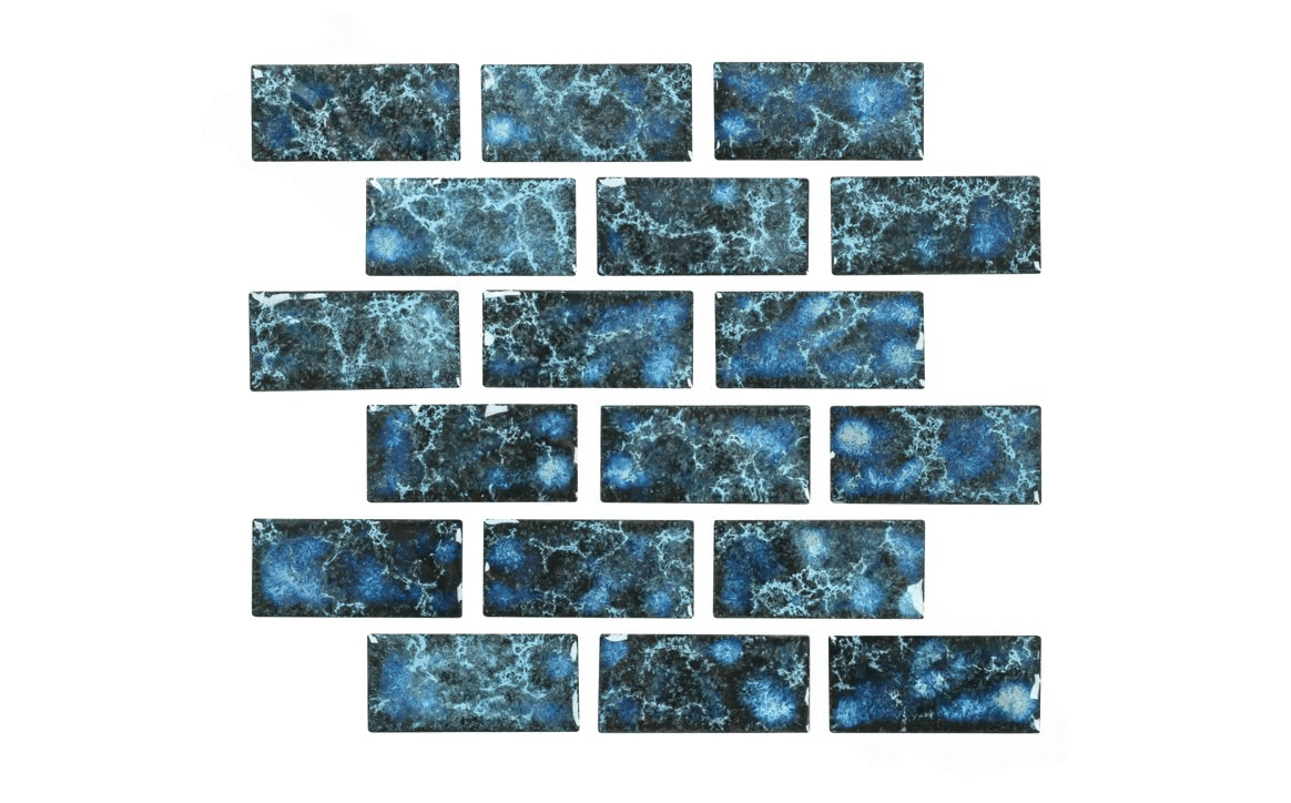 NPT MRD-COBALT1X2 1″ x 2″ Meridian Tile Cobalt Mosaic