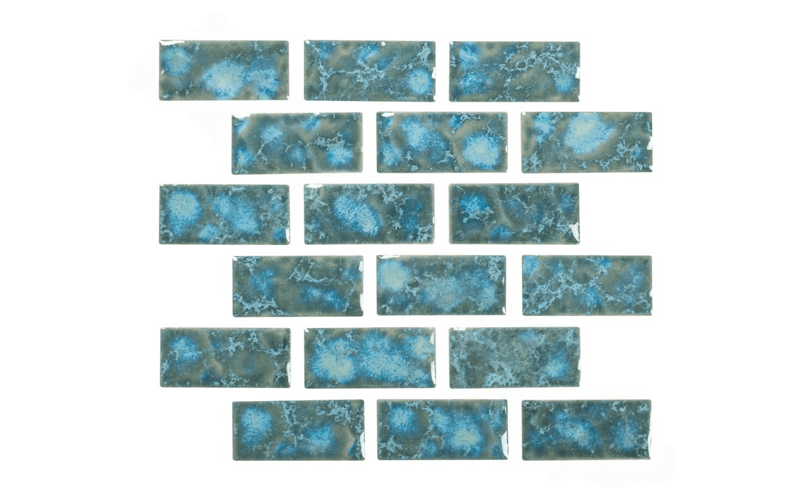 NPT MRD-SEA 1″ x 2″ Meridian Tile Sea Green Mosaic