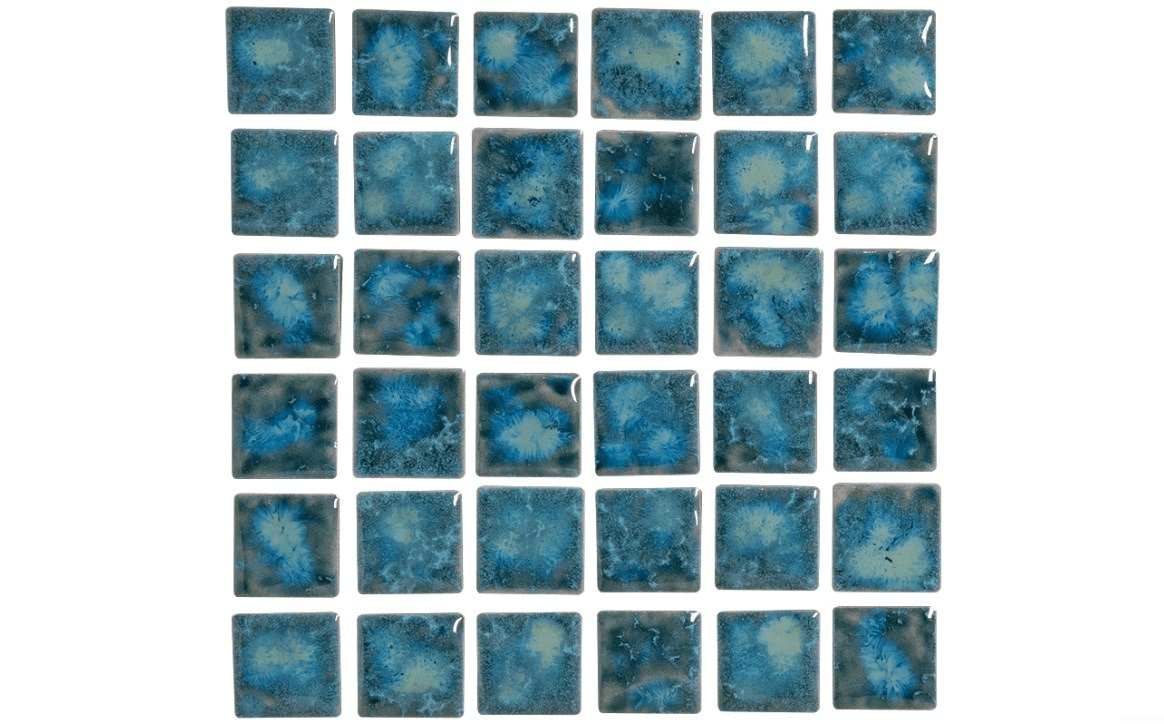 NPT MRD-SEA GREEN1X1 1″ x 1″ Meridian Mosaic Tile Sea Green