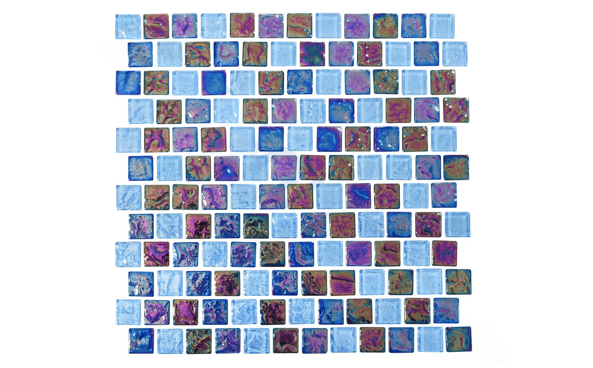 NPT NSH-COBALT1X1 1″ x 1″ Nordic Shores Cobalt Pool Tile