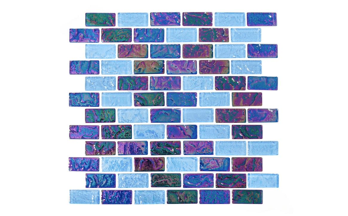 NPT NSH-COBALT1X2 1″ x 2″ Nordic Shores Cobalt Pool Tile