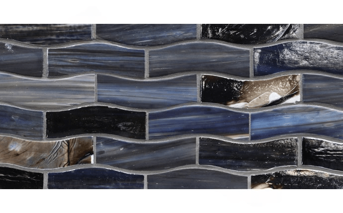 NPT TET-ONYX BDR Tetra Collection Onyx Border Tile