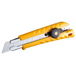 Olfa 18mm L-1 Ratchet Lock Utility Knife -4pk
