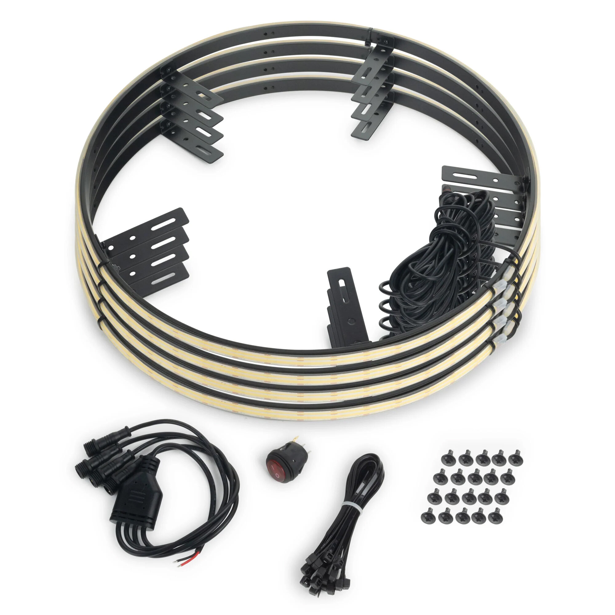 Oracle Lighting 16.5" PLASMA LED Illuminated Wheel Rings
