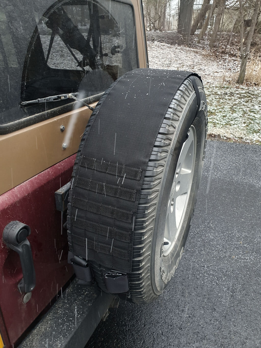 Overland Outfitters 3045B Spare Tire MOLLE Wrap