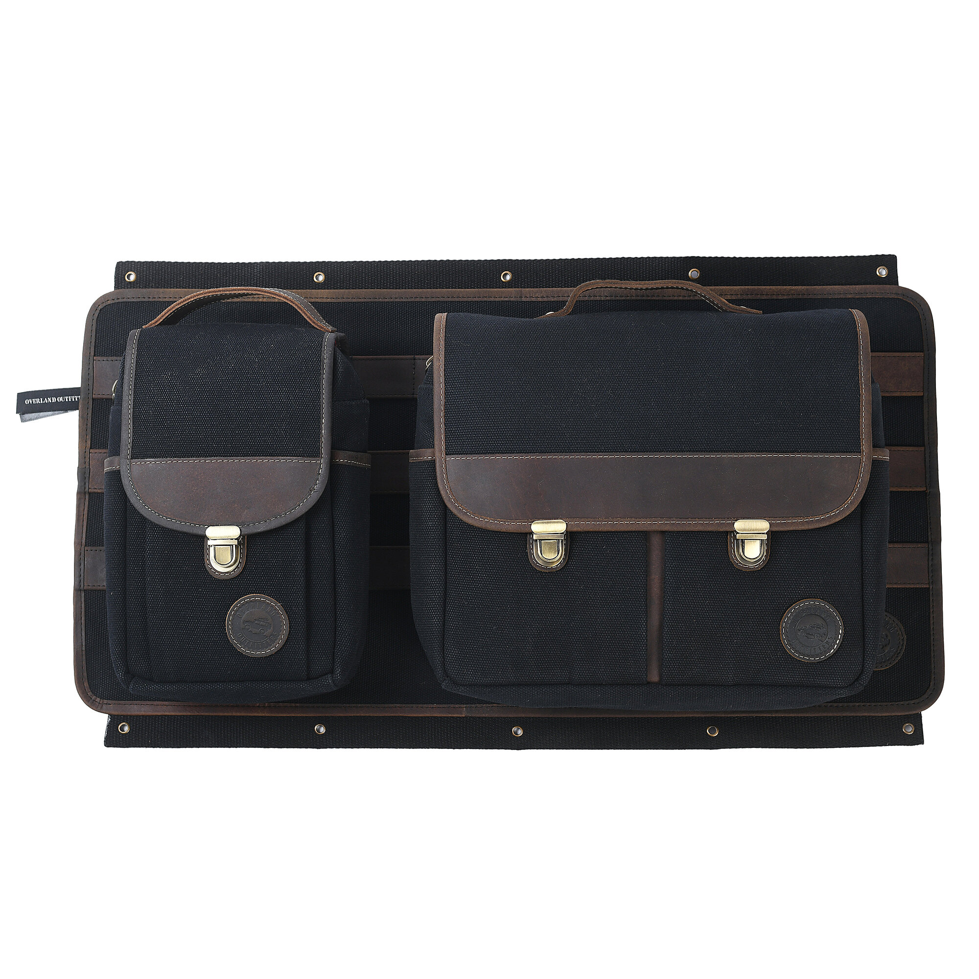 Overland Outfitters Tailgate Panel with Grab & Go Bags for 18-26 Jeep Wrangler JL