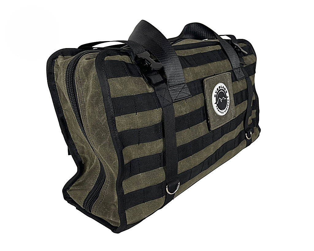 Overland Vehicle Systems 21179941 Canyon Wax Canvas Large Recovery Storage Bag