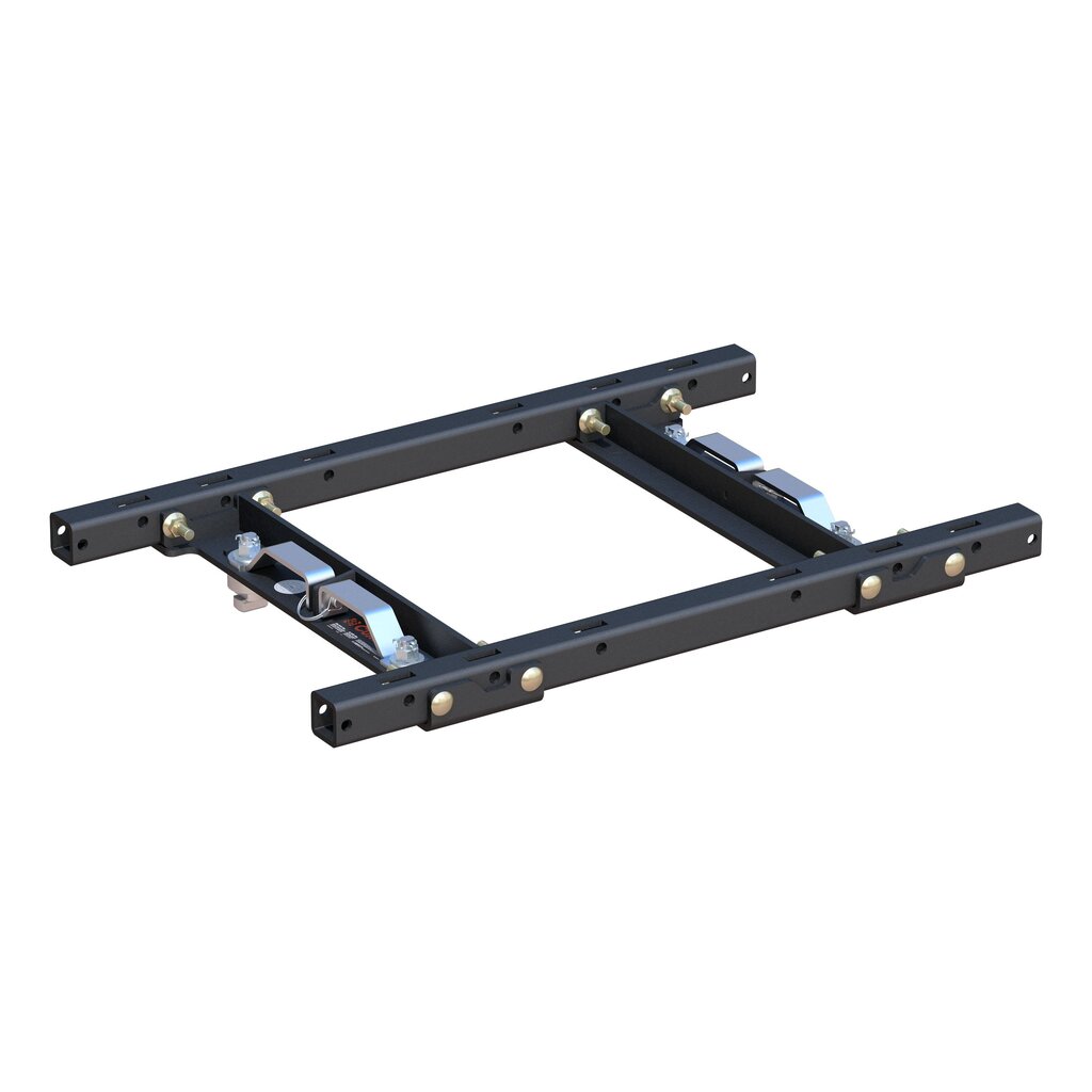 Curt Puck System 5th Wheel Adapter with Rails, Select Chevy, Ford, GMC, 25K - 16027