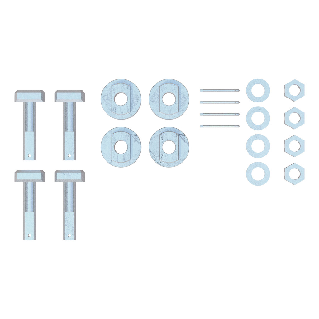 CURT Replacement 5th Wheel Puck System Anchors for Chevrolet / GMC (Fits 16025) - 19210